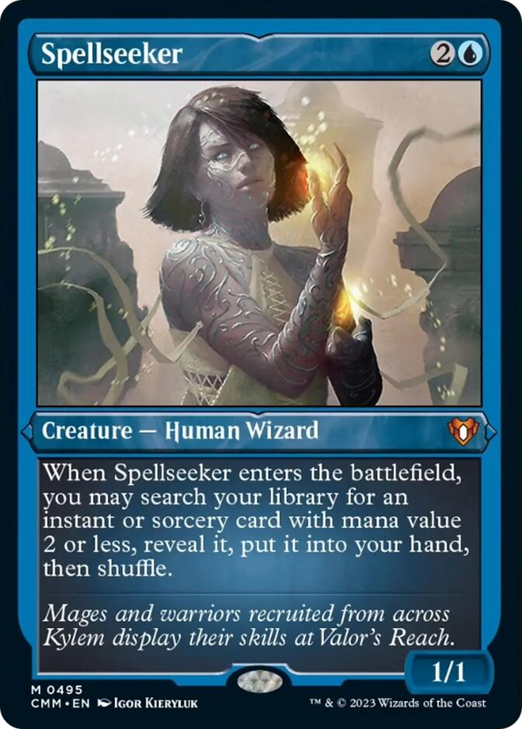 Spellseeker (Foil Etched) [Commander Masters] | Play N Trade Winnipeg