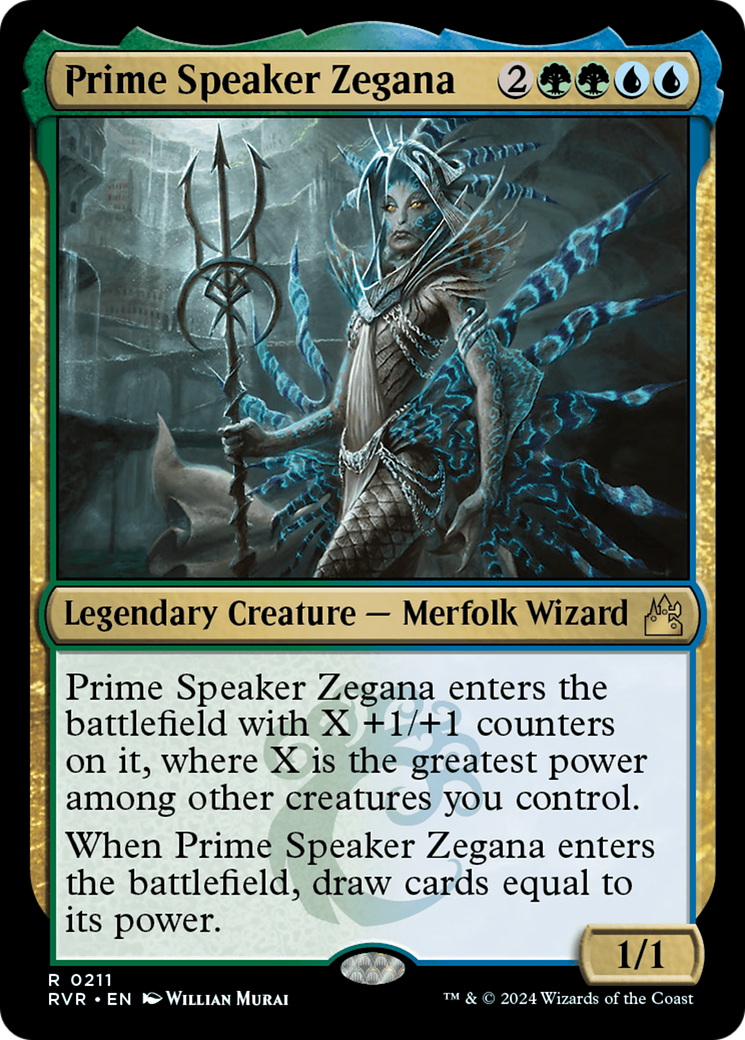 Prime Speaker Zegana [Ravnica Remastered] | Play N Trade Winnipeg