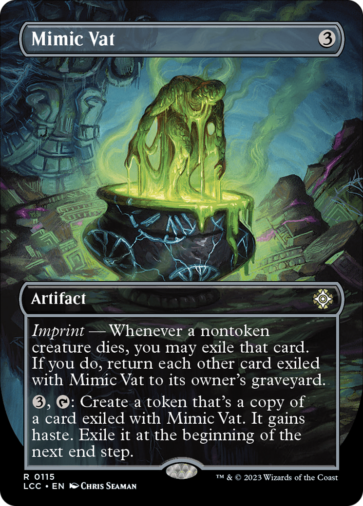 Mimic Vat (Borderless) [The Lost Caverns of Ixalan Commander] | Play N Trade Winnipeg