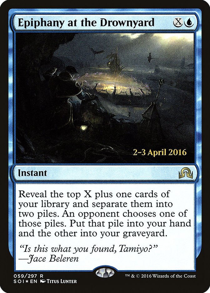 Epiphany at the Drownyard [Shadows over Innistrad Prerelease Promos] | Play N Trade Winnipeg