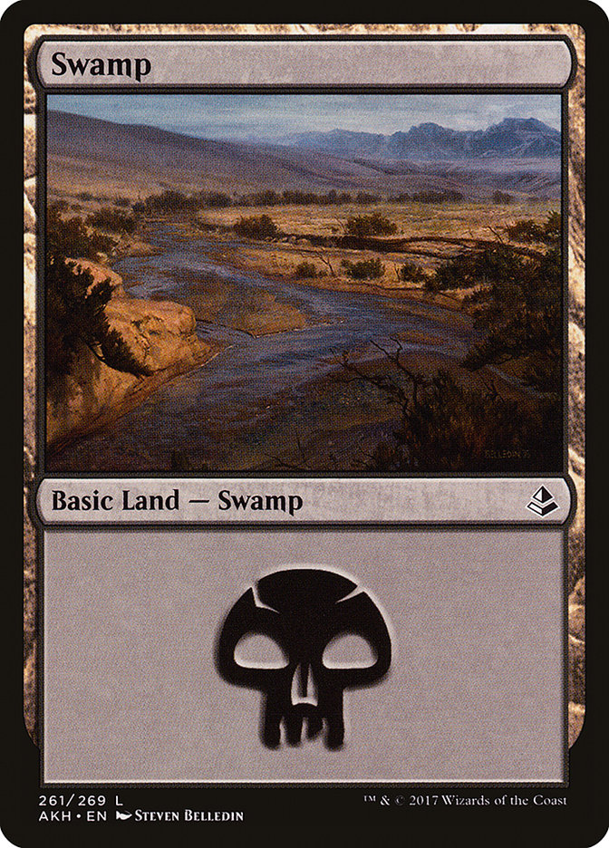 Swamp (261) [Amonkhet] | Play N Trade Winnipeg