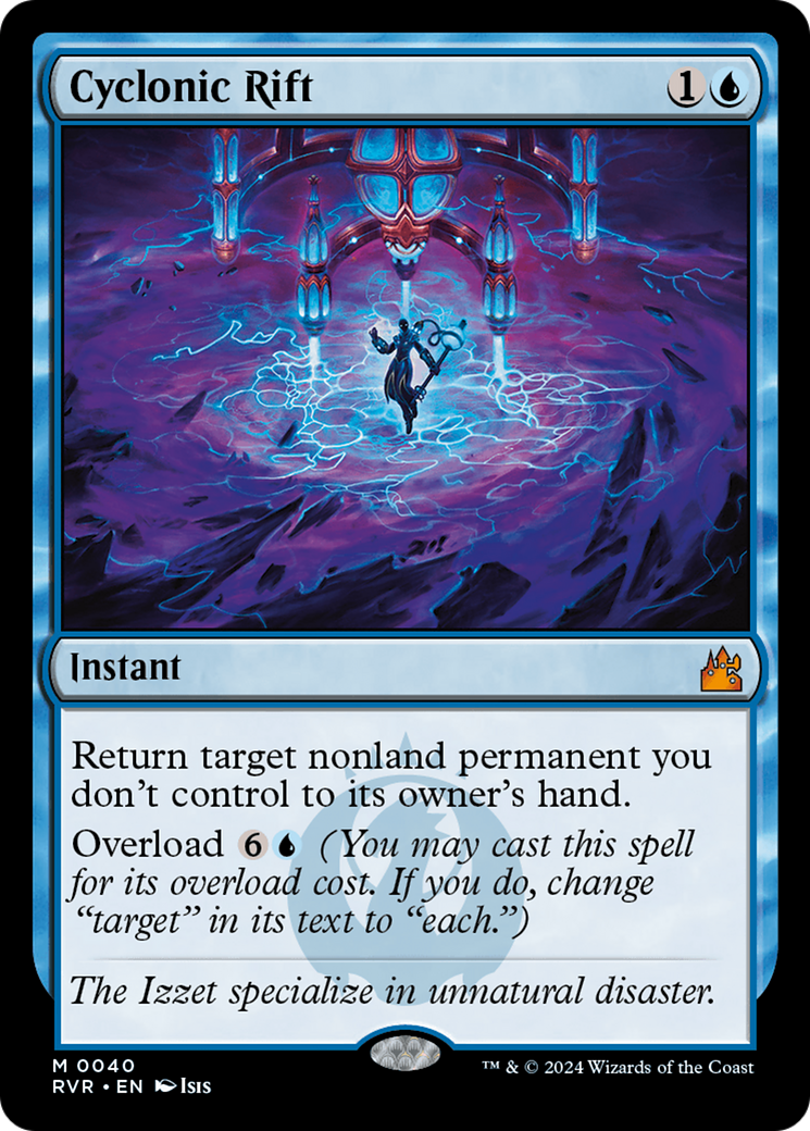 Cyclonic Rift [Ravnica Remastered] | Play N Trade Winnipeg