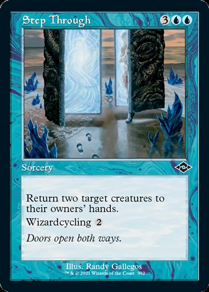 Step Through (Retro Foil Etched) [Modern Horizons 2] | Play N Trade Winnipeg