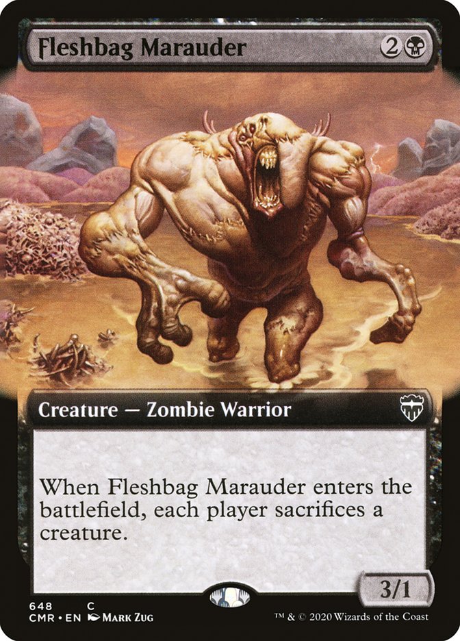 Fleshbag Marauder (Extended) [Commander Legends] | Play N Trade Winnipeg