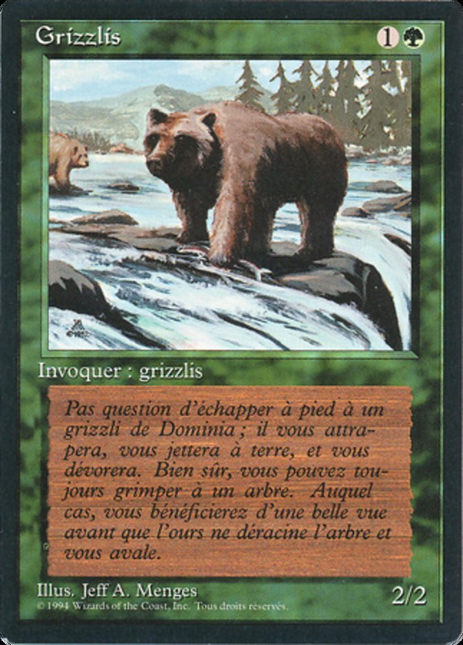 Grizzly Bears [Foreign Black Border] | Play N Trade Winnipeg