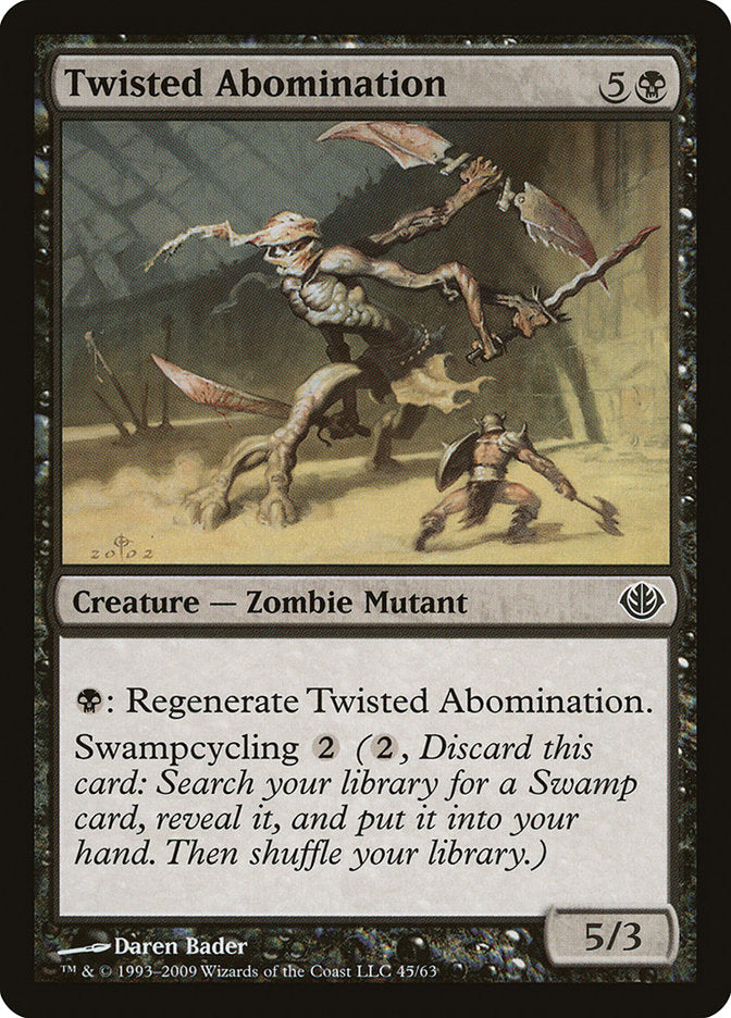 Twisted Abomination [Duel Decks: Garruk vs. Liliana] | Play N Trade Winnipeg