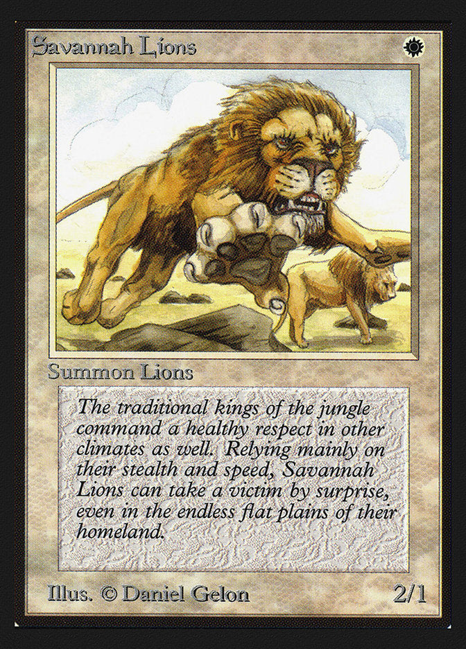 Savannah Lions [Collectors’ Edition] | Play N Trade Winnipeg