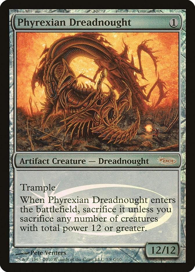 Phyrexian Dreadnought [Judge Gift Cards 2010] | Play N Trade Winnipeg