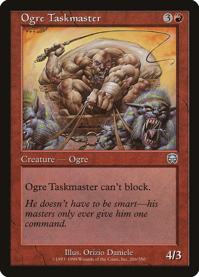 Ogre Taskmaster [Mercadian Masques] | Play N Trade Winnipeg