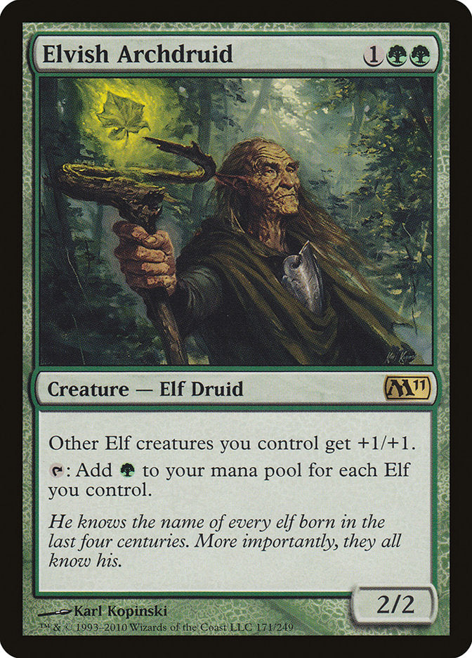 Elvish Archdruid [Magic 2011] | Play N Trade Winnipeg