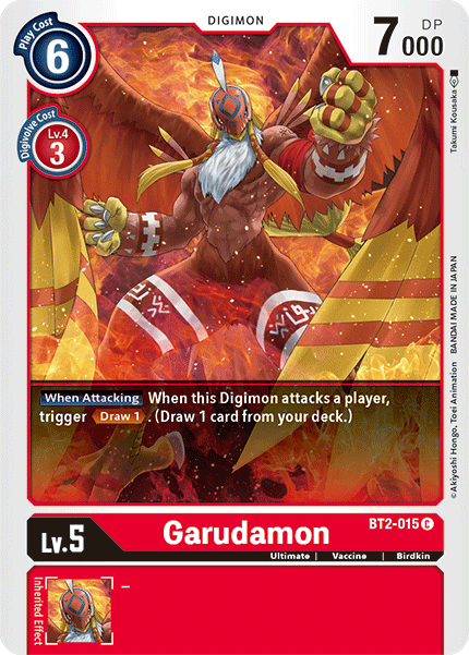 Garudamon [BT2-015] [Release Special Booster Ver.1.5] | Play N Trade Winnipeg