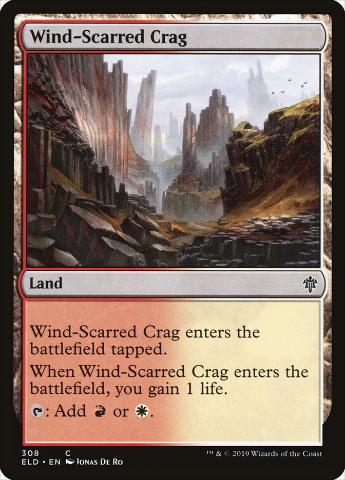 Wind-Scarred Crag [Throne of Eldraine] | Play N Trade Winnipeg