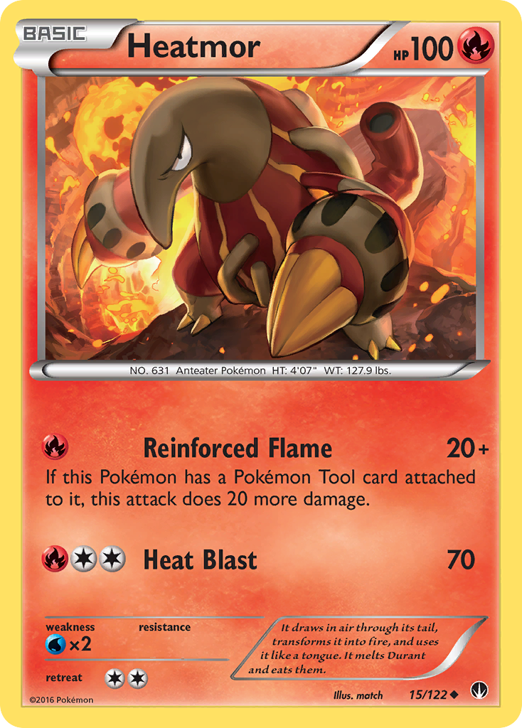 Heatmor (15/122) [XY: BREAKpoint] | Play N Trade Winnipeg