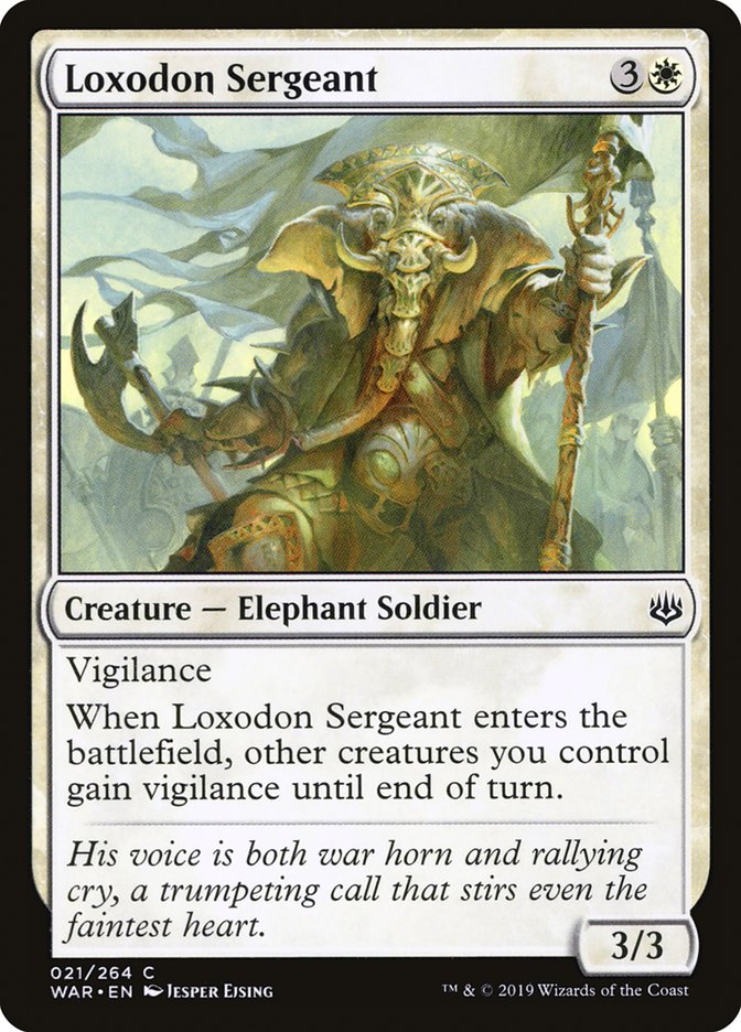 Loxodon Sergeant [War of the Spark] | Play N Trade Winnipeg