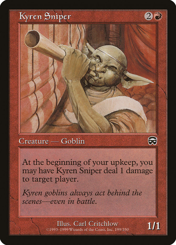 Kyren Sniper [Mercadian Masques] | Play N Trade Winnipeg