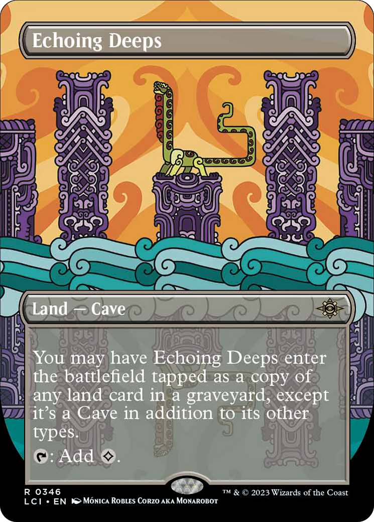 Echoing Deeps (Borderless) [The Lost Caverns of Ixalan] | Play N Trade Winnipeg