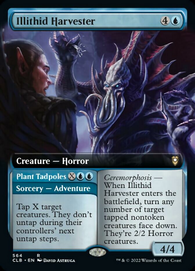 Illithid Harvester // Plant Tadpoles (Extended Art) [Commander Legends: Battle for Baldur's Gate] | Play N Trade Winnipeg