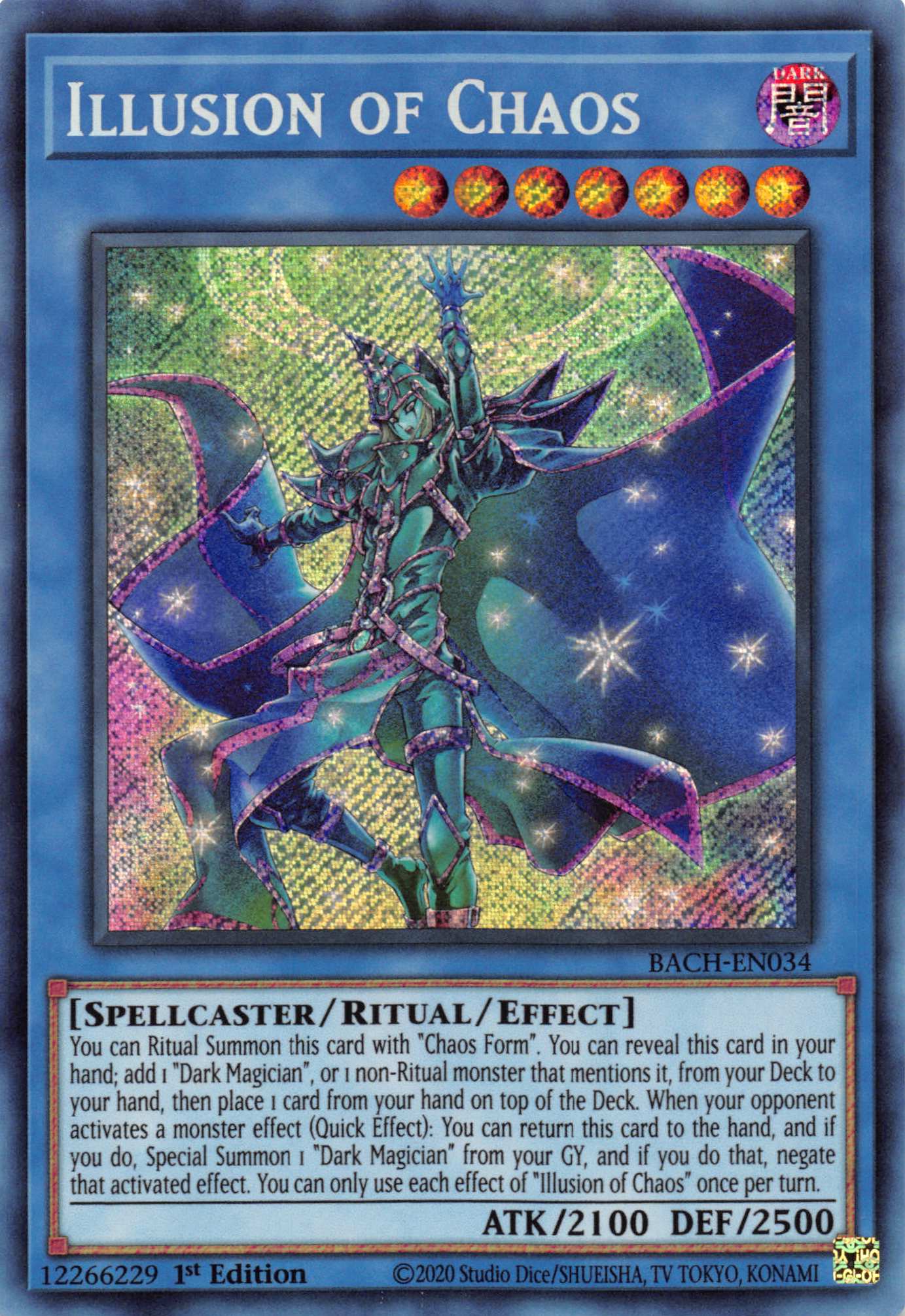 Illusion of Chaos [BACH-EN034] Secret Rare | Play N Trade Winnipeg