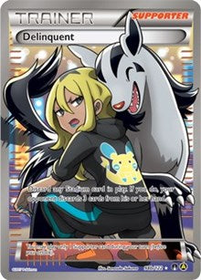 Delinquent (98b/122) (Full Art) (Alternate Art Promo) [XY: BREAKpoint] | Play N Trade Winnipeg