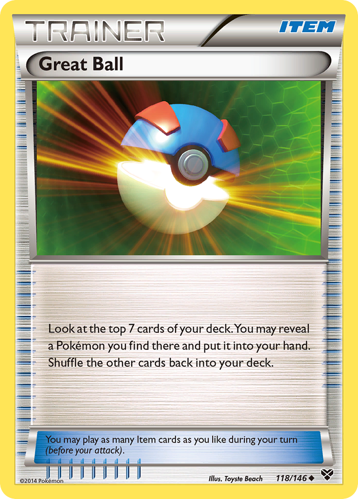 Great Ball (118/146) [XY: Base Set] | Play N Trade Winnipeg