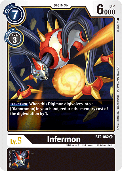 Infermon [BT2-062] [Release Special Booster Ver.1.0] | Play N Trade Winnipeg