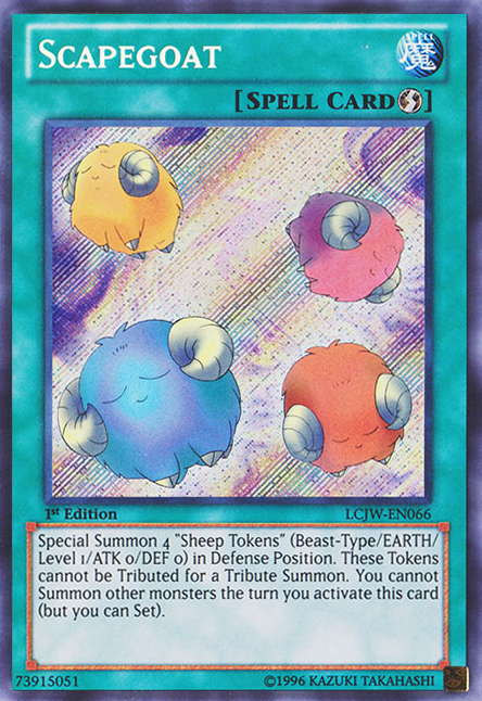 Scapegoat [LCJW-EN066] Secret Rare | Play N Trade Winnipeg
