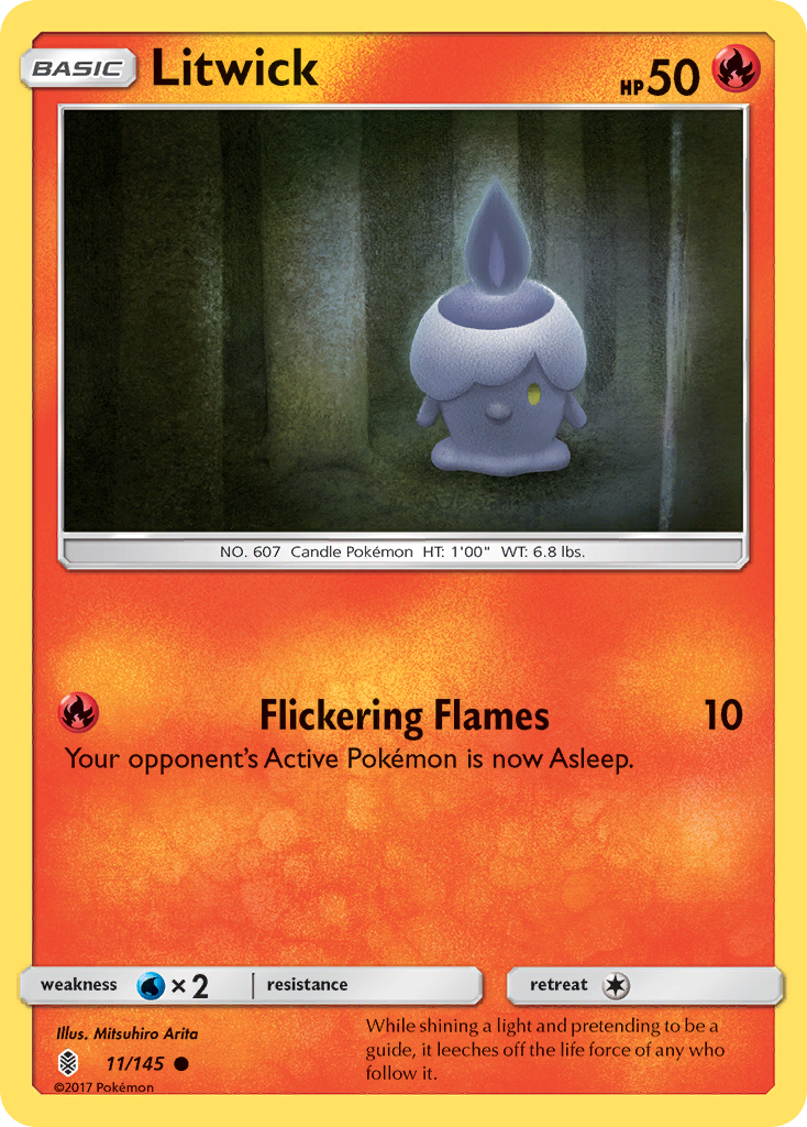 Litwick (11/145) [Sun & Moon: Guardians Rising] | Play N Trade Winnipeg