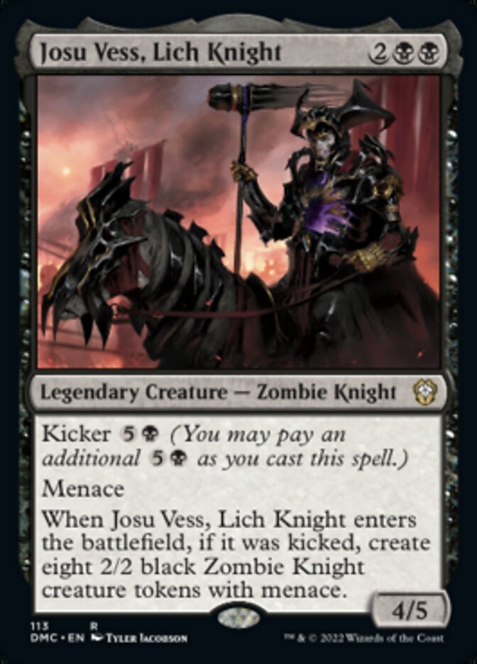 Josu Vess, Lich Knight [Dominaria United Commander] | Play N Trade Winnipeg