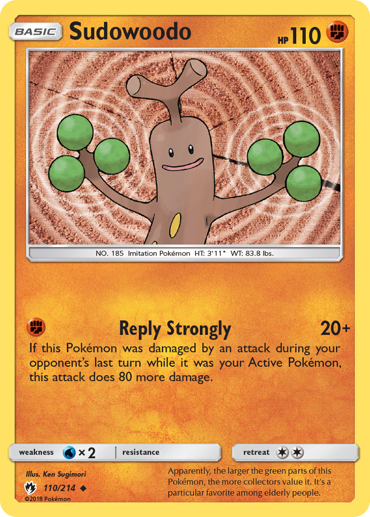 Sudowoodo (110/214) [Sun & Moon: Lost Thunder] | Play N Trade Winnipeg