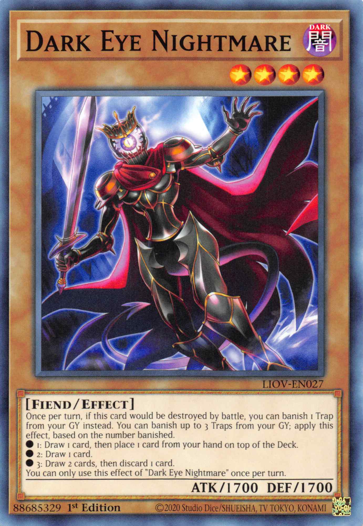 Dark Eye Nightmare [LIOV-EN027] Common | Play N Trade Winnipeg