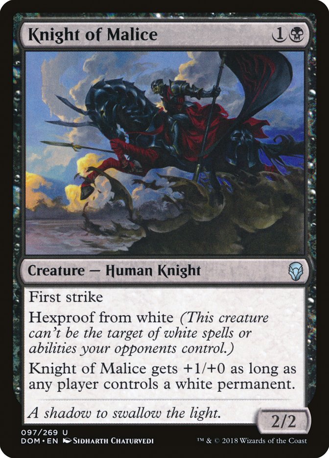 Knight of Malice [Dominaria] | Play N Trade Winnipeg