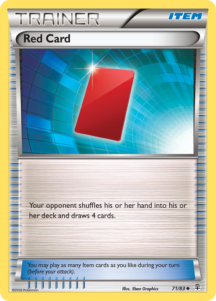 Red Card (71/83) [XY: Generations] | Play N Trade Winnipeg