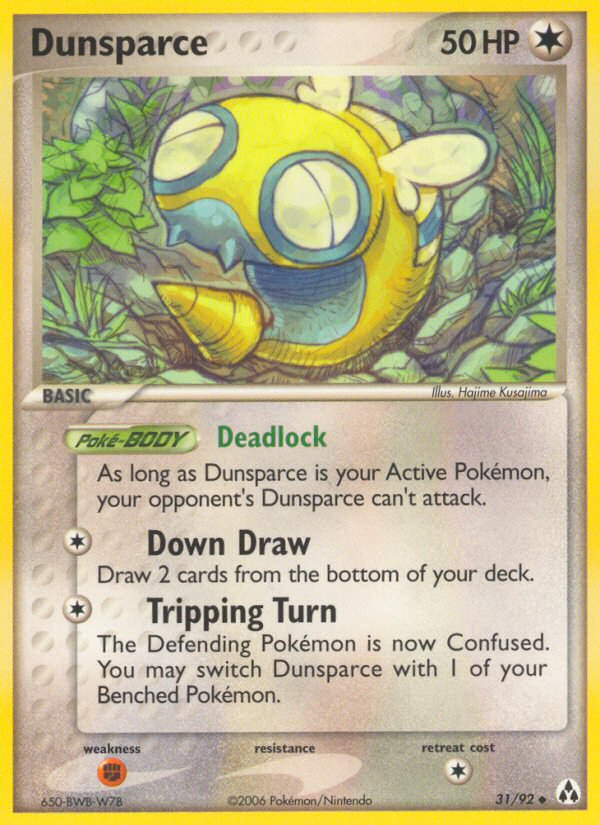 Dunsparce (31/92) [EX: Legend Maker] | Play N Trade Winnipeg