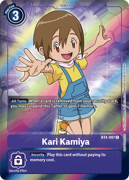 Kari Kamiya [BT4-097] (Buy-A-Box Promo) [Great Legend Promos] | Play N Trade Winnipeg