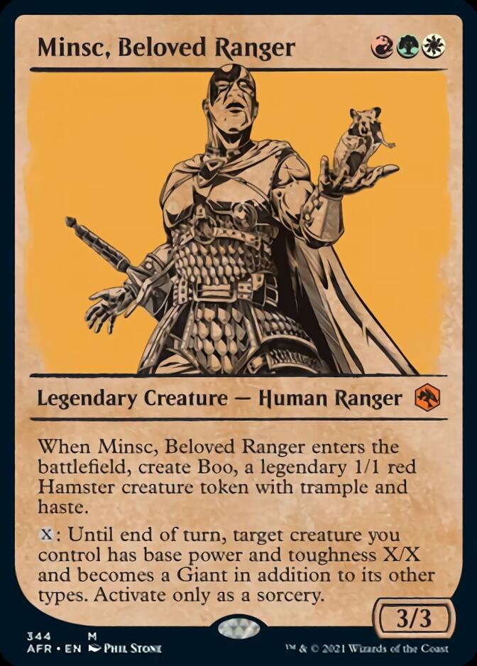 Minsc, Beloved Ranger (Showcase) [Dungeons & Dragons: Adventures in the Forgotten Realms] | Play N Trade Winnipeg