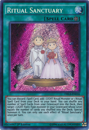 Ritual Sanctuary [DRL3-EN016] Secret Rare | Play N Trade Winnipeg