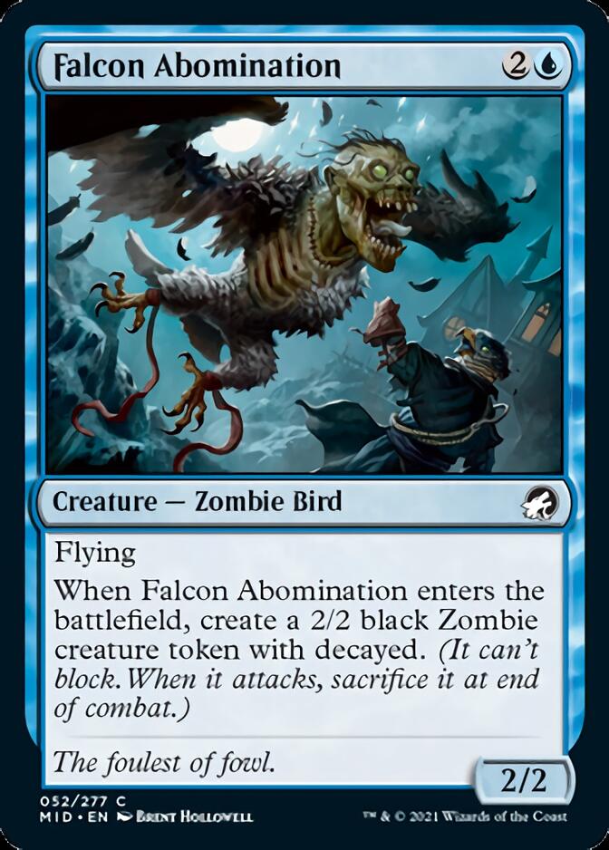 Falcon Abomination [Innistrad: Midnight Hunt] | Play N Trade Winnipeg