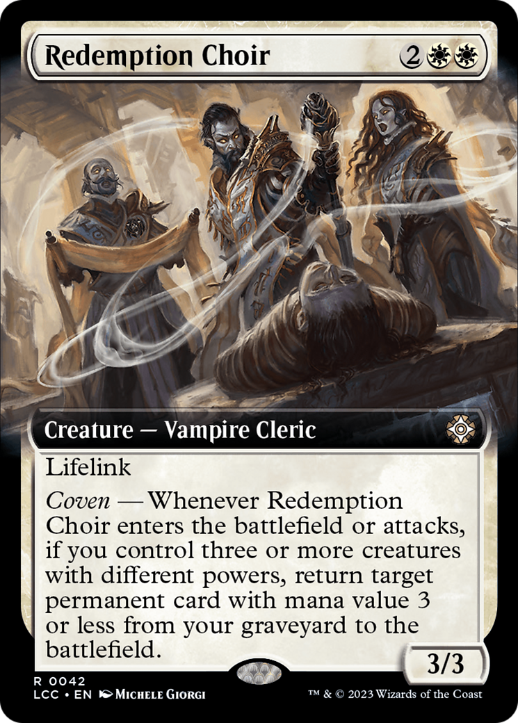 Redemption Choir (Extended Art) [The Lost Caverns of Ixalan Commander] | Play N Trade Winnipeg