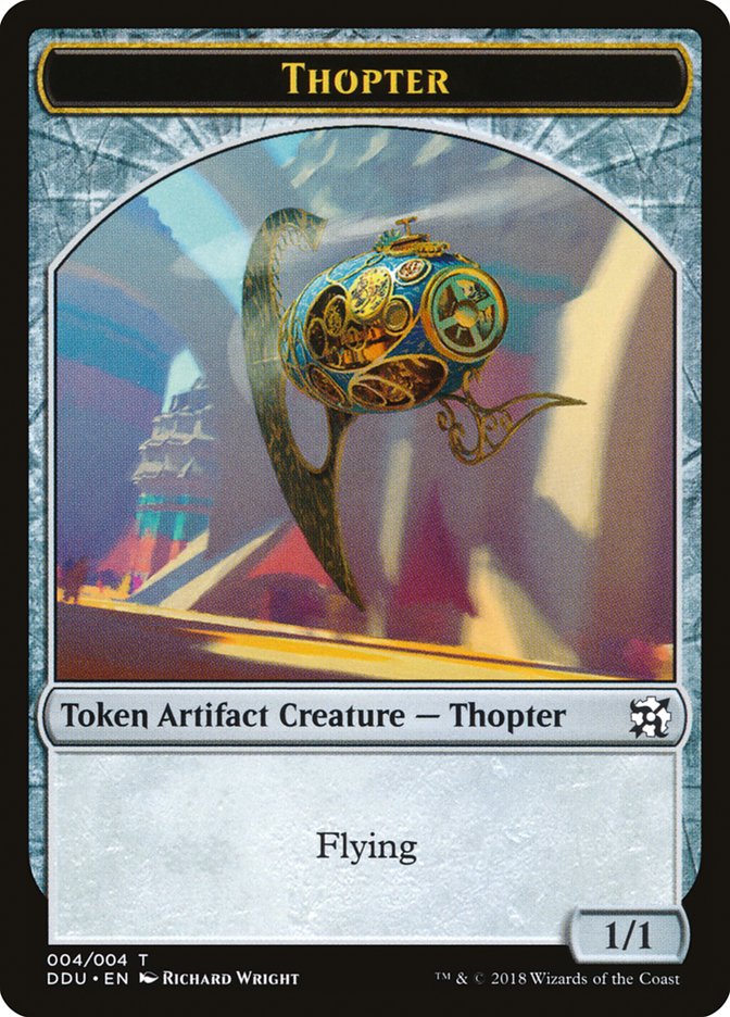 Thopter (004/004) [Duel Decks: Elves vs. Inventors Tokens] | Play N Trade Winnipeg