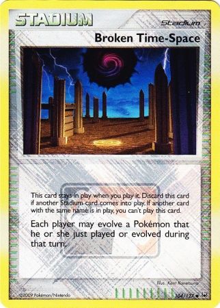 Broken Time Space (104/127) (League Promo) [Platinum: Base Set] | Play N Trade Winnipeg