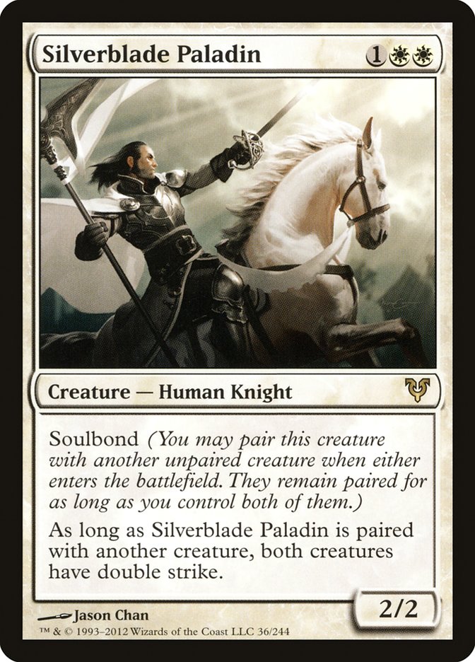 Silverblade Paladin [Avacyn Restored] | Play N Trade Winnipeg