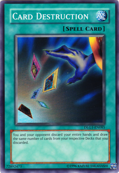 Card Destruction [DLG1-EN085] Super Rare | Play N Trade Winnipeg
