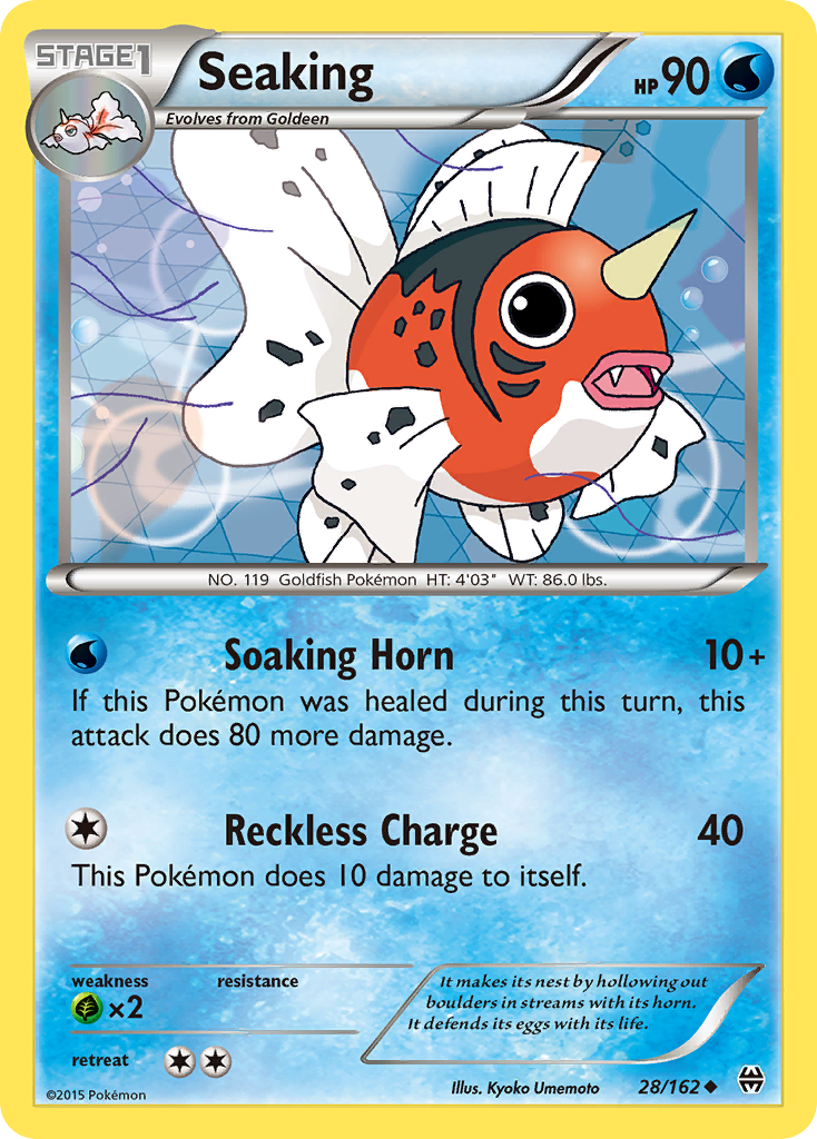 Seaking (28/162) [XY: BREAKthrough] | Play N Trade Winnipeg