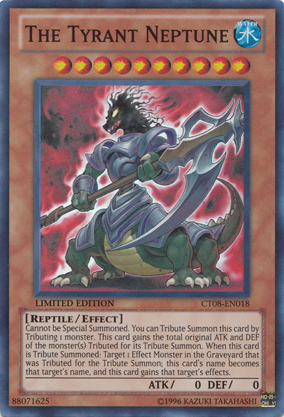 The Tyrant Neptune [CT08-EN018] Super Rare | Play N Trade Winnipeg