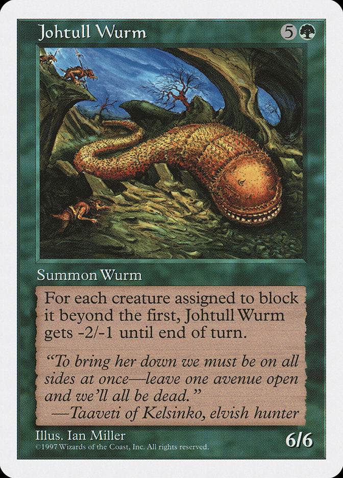 Johtull Wurm [Fifth Edition] | Play N Trade Winnipeg