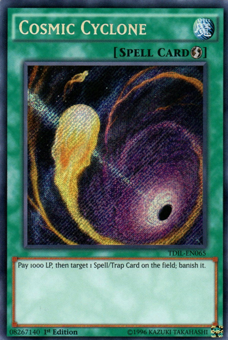 Cosmic Cyclone [TDIL-EN065] Secret Rare | Play N Trade Winnipeg