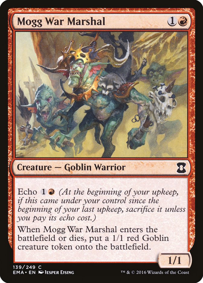 Mogg War Marshal [Eternal Masters] | Play N Trade Winnipeg