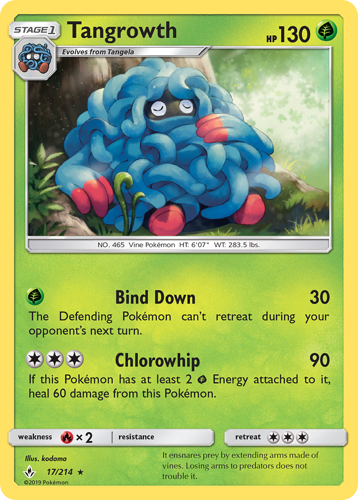 Tangrowth (17/214) [Sun & Moon: Unbroken Bonds] | Play N Trade Winnipeg