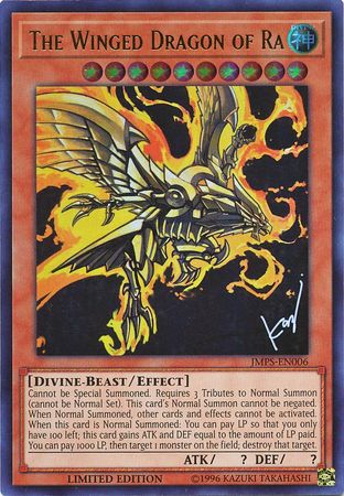 The Winged Dragon of Ra [JMPS-EN006] Ultra Rare | Play N Trade Winnipeg