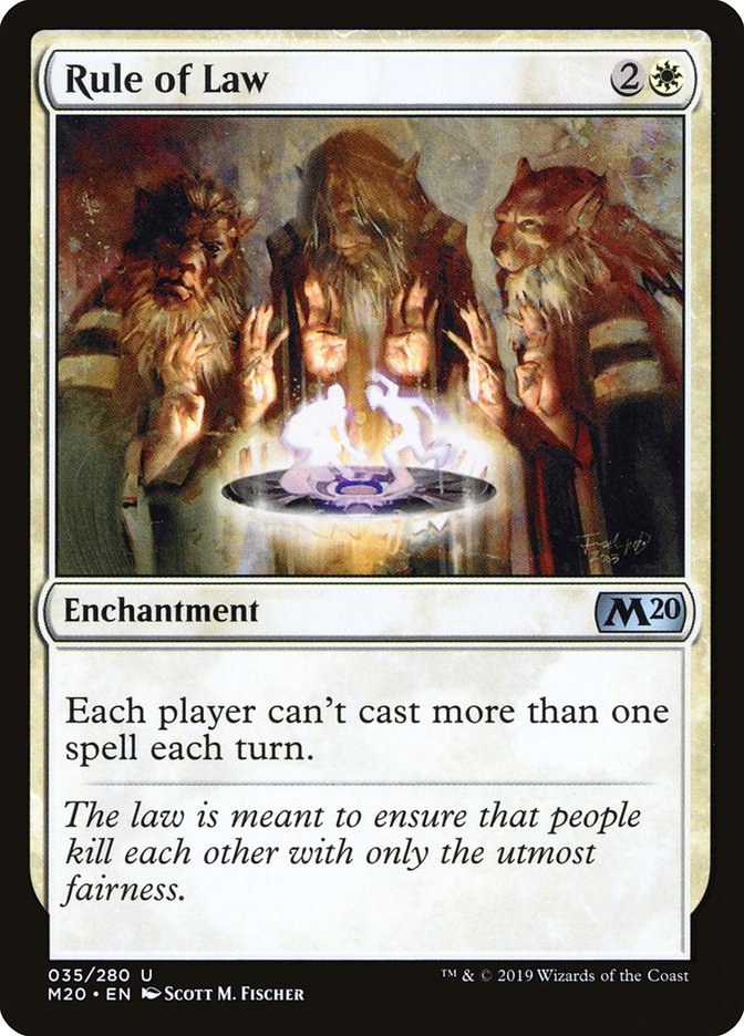 Rule of Law [Core Set 2020] | Play N Trade Winnipeg